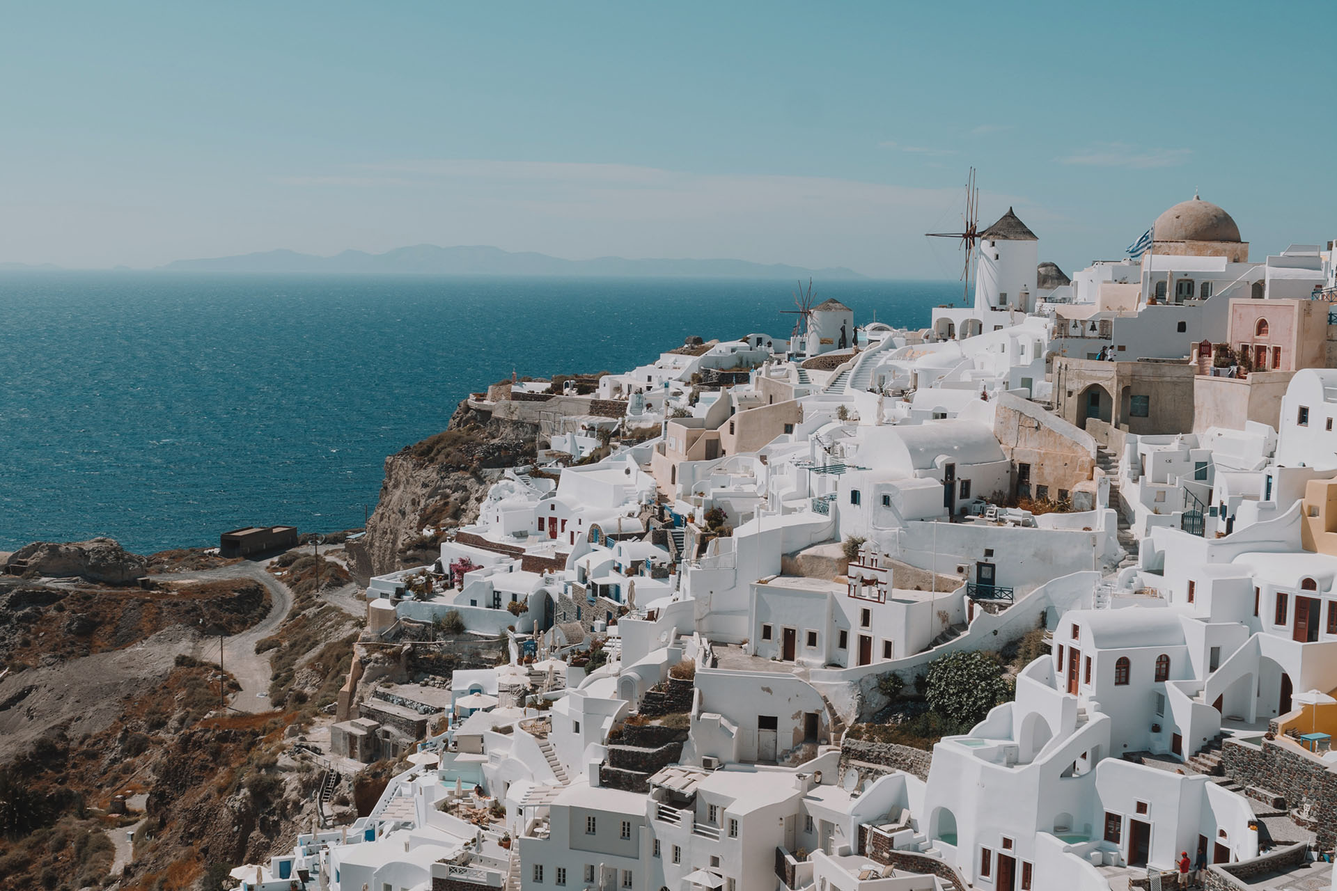 The view of Mykonos